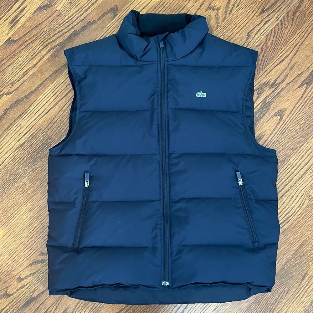 Lacoste down vest